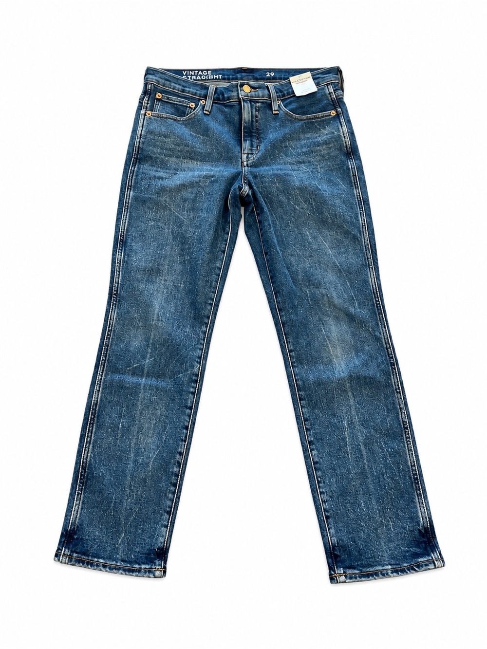 J.Crew Vintage Straight Leg Jeans Medium Wash Denim Size 29 NWT
